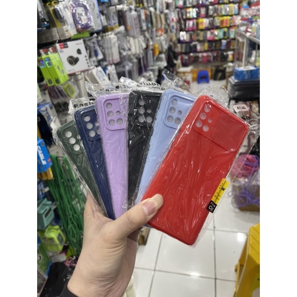 SAMSUNG A32 4G/A52/A72/A51/A71 SOFTCASE CAMSHIELD SLIDE PENUTUP KAMERA BELAKANG