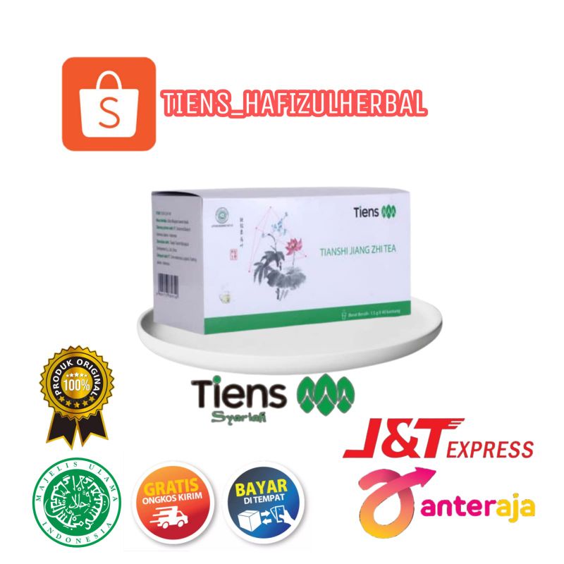 

JIANG ZHI TEA ORIGINAL|| TEH PELANGSING ISI 40 SACHET BERSEGEL/teh detox