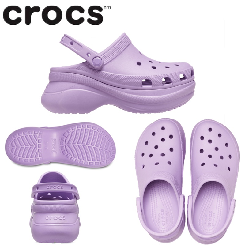 Crocs Wanita Classic Bae Clog | Platform Shoes Women's