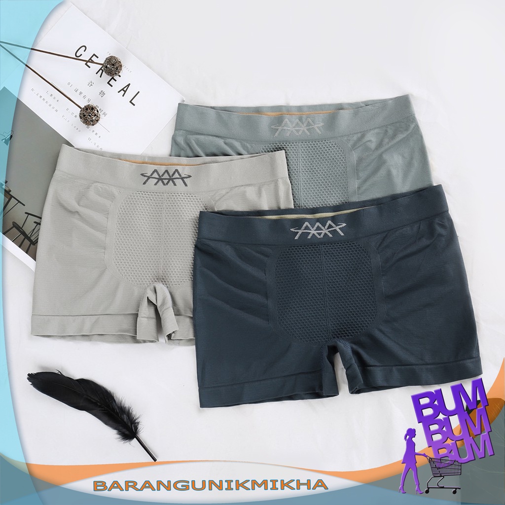 Celana Dalam Pria Boxer AAA Underwear Import Murah - BUM