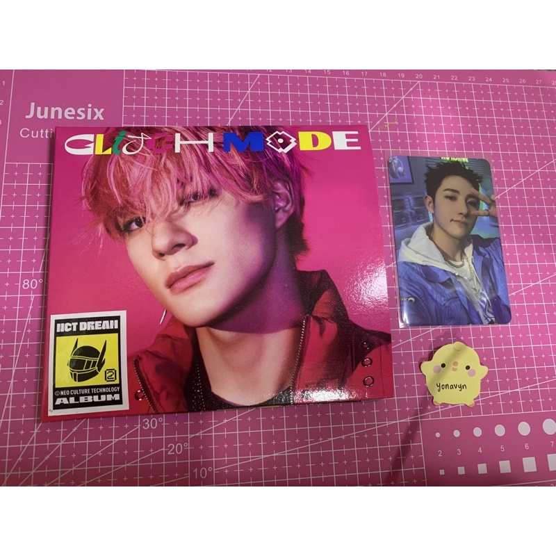 READY STOCK Digipack Jeno unsealed pc renjun glitch mode album