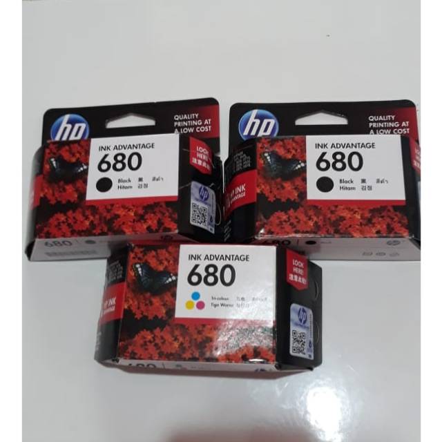 Cartridge Printer HP 680 ORIGINAL BEKAS(Kosongan)