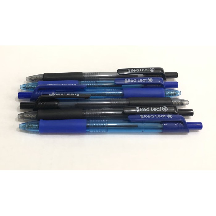 

Ballpoint Bolpen Grip Red Leaf 797 Cetek Clicker Pulpen Pen Rollerball