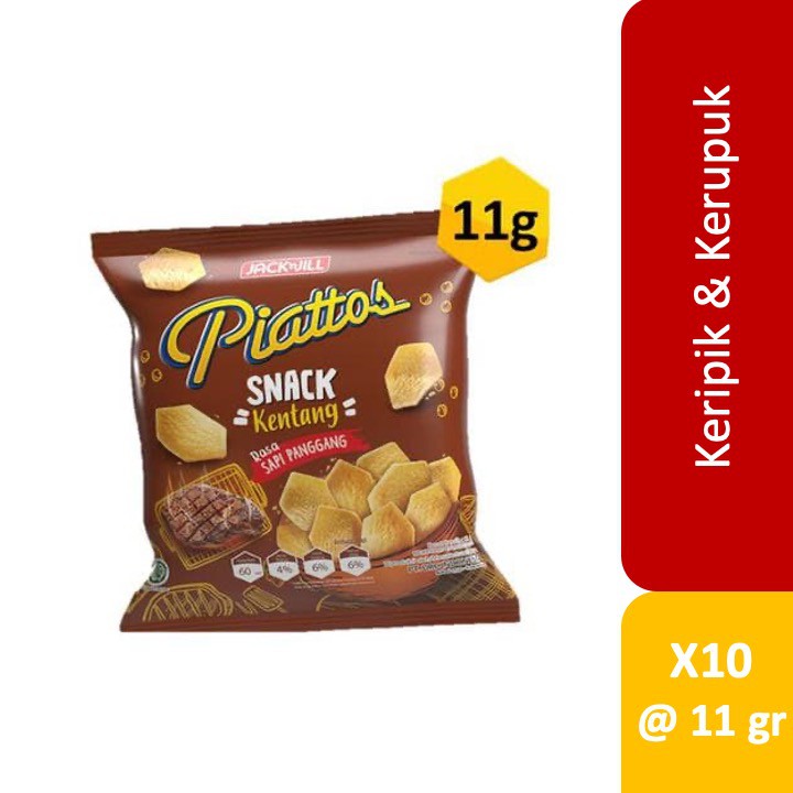 

Piattos Sapi Panggang 11g Kemasan Renceng