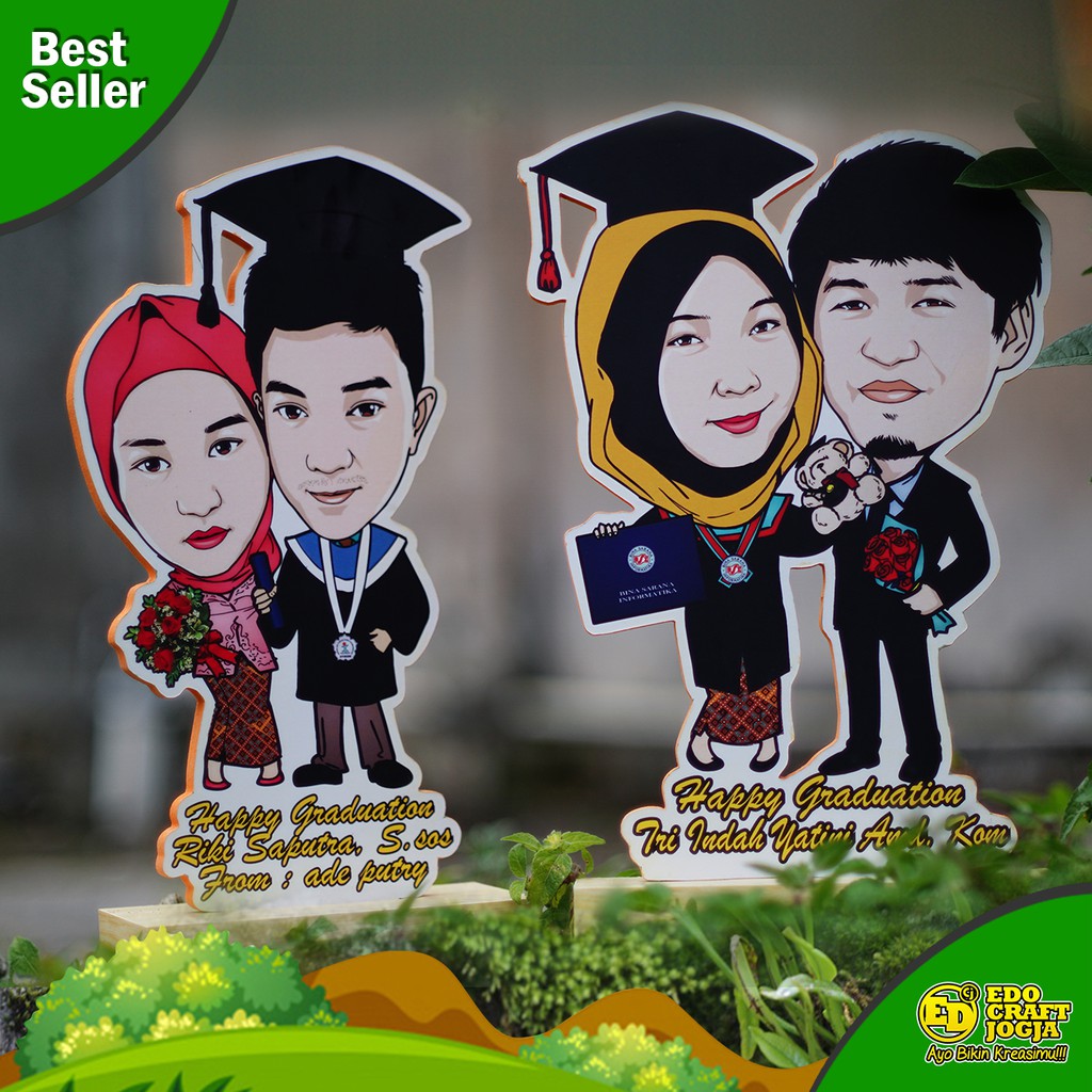 Karikatur wisuda, Vendel wisuda