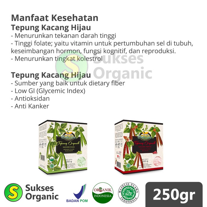 

Ketan-Beras-Tepung- Tepung Organik Mpasi | 250Gr | Bionic Farm | Beras Kacang Pisang Ubi - Beras