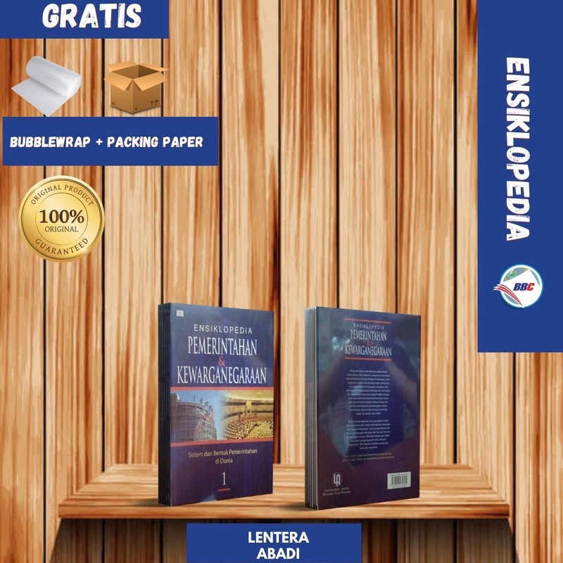 BUKU ENSIKLOPEDIA PEMERINTAHAN & KEWARGANEGARAAN 7 BUKU
