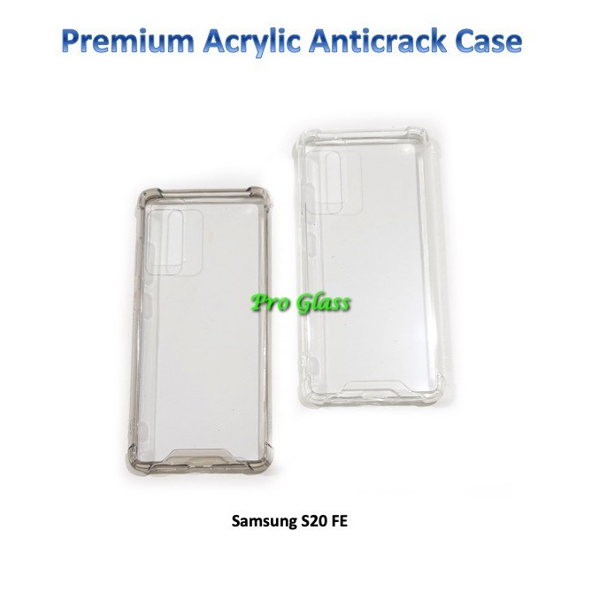 Samsung S20 FE Anticrack / Anti Crack / ACRYLIC Case Silicone Premium