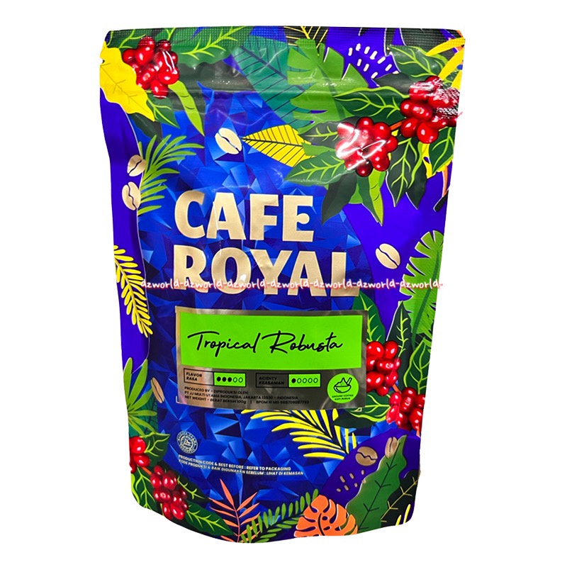 Cafe Royal 100gr Kopi Lanang Paradise Arabica Tropical Robusta Kopi Bubuk Royal Cafe Coffee Kopi Ground Coffee Caferoyal Cave