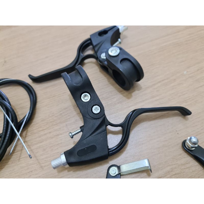 Rem V Brake VBrake Sepeda Komplit Lengkap Dengan Kabel Cable Housing inner Baut Cacing Rem Handle Tuas Rem Brake Lever Bisa Untuk Sepeda Lipat MTB Seli Federal Folding Bike