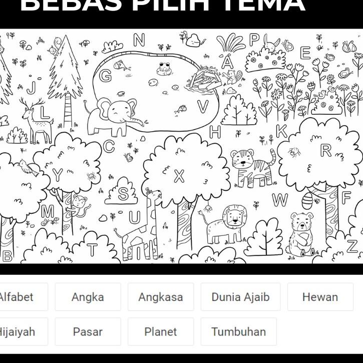 

Telah Hadir.. Jumbo Coloring Sheet