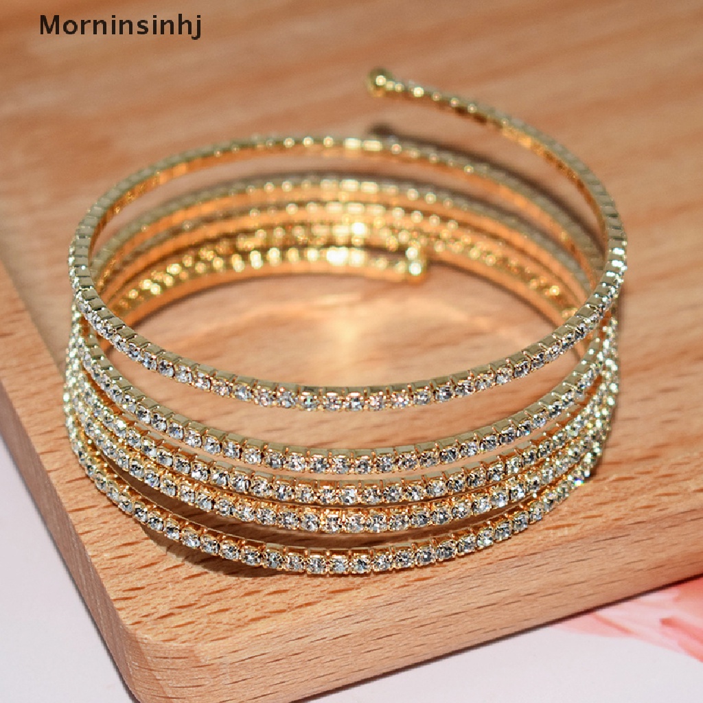 Gelang Multilayer Aksen Mutiara Imitasi Untuk Wanita