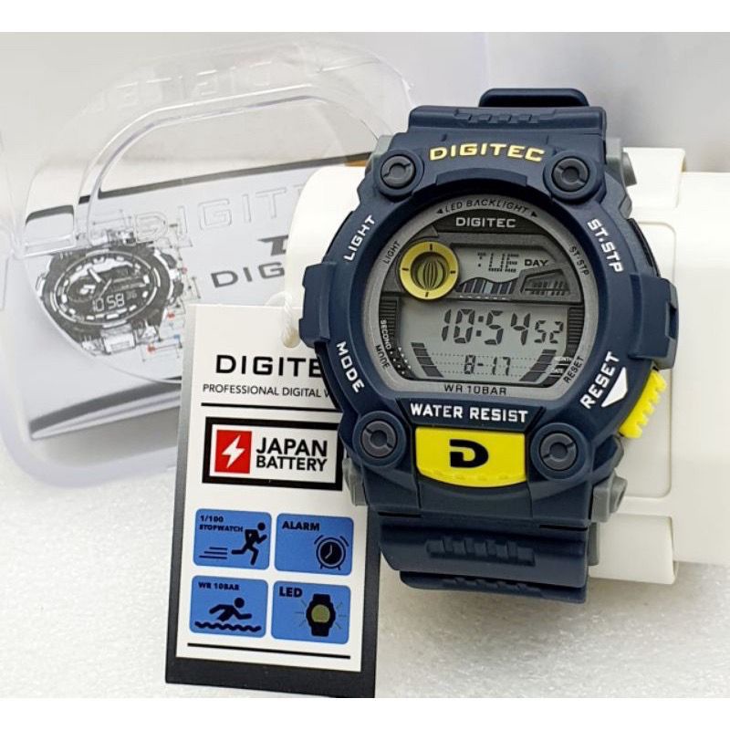 JAM TANGAN PRIA DIGITEC DG 5900 DIGITAL ORIGINAL TAHAN AIR