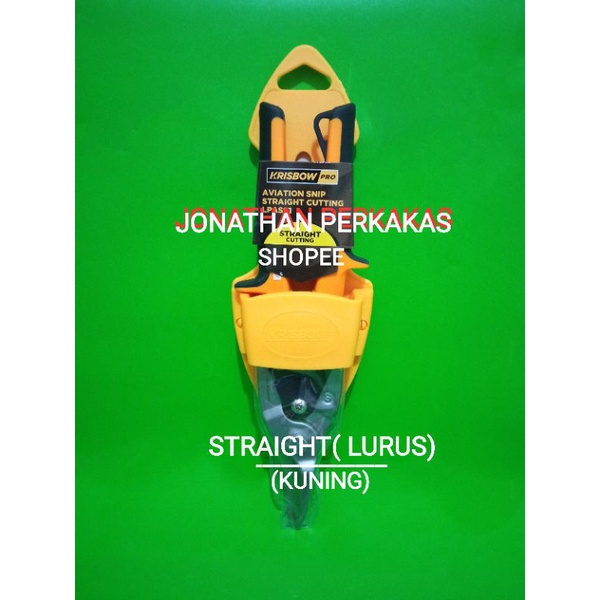 

gunting krisbow lurus/gunting baja ringan krisbow straight/gunting krisbow straight