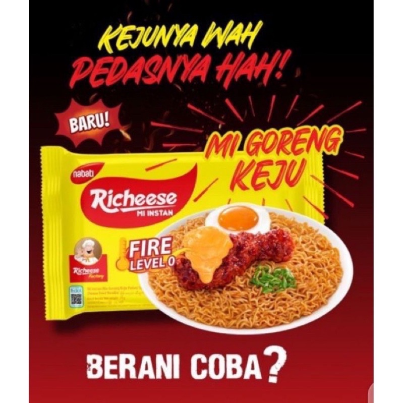 HD Management Mie Richeese Nabati Goreng dan Ramen Level 0 dan Level 3