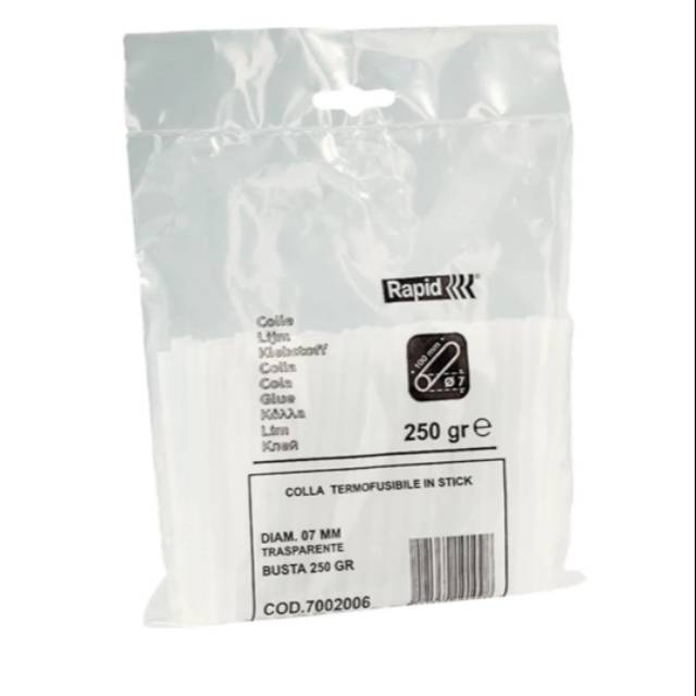 

RAPID | Stick Lem Refil/Kecil D7 x 100mm | 250gr Multi Purpose | Clear