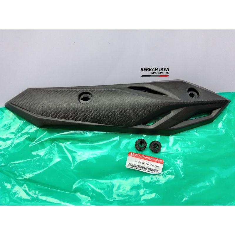 Pelindung Knalpot Honda Beat Fi 2020 2021 2022 2023 Cover Tameng Tutup Knalpot