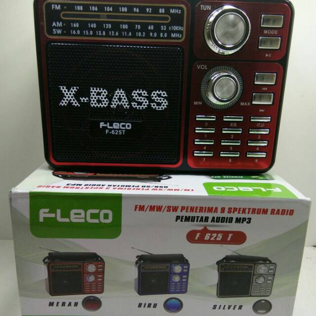 Radio fleco f625T recharge/radio fleco mp3 f625t recharge