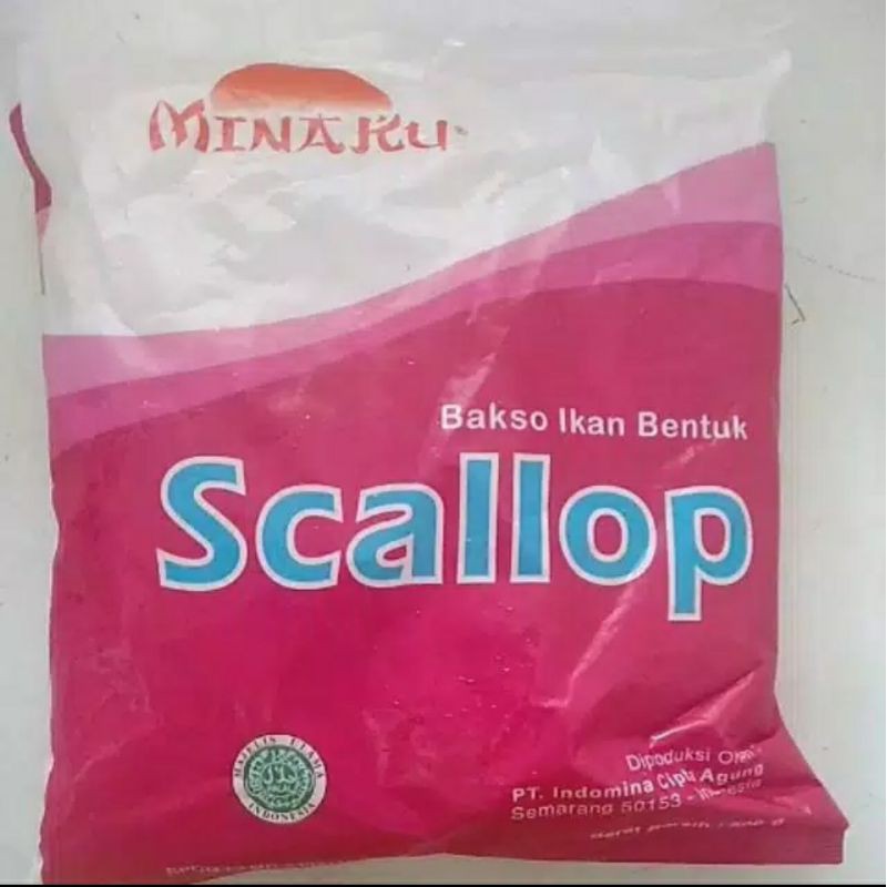 

MINAKU Scallop Ikan 500gr