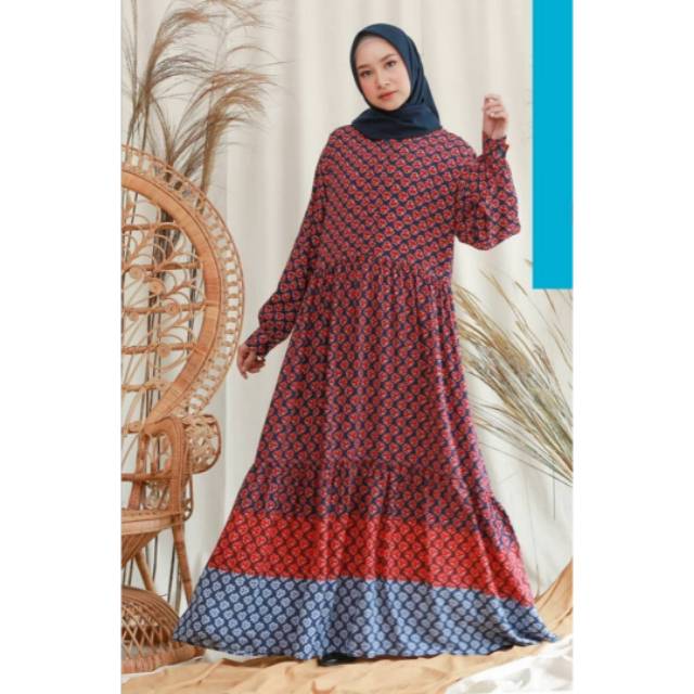 Ivy dress red nuna