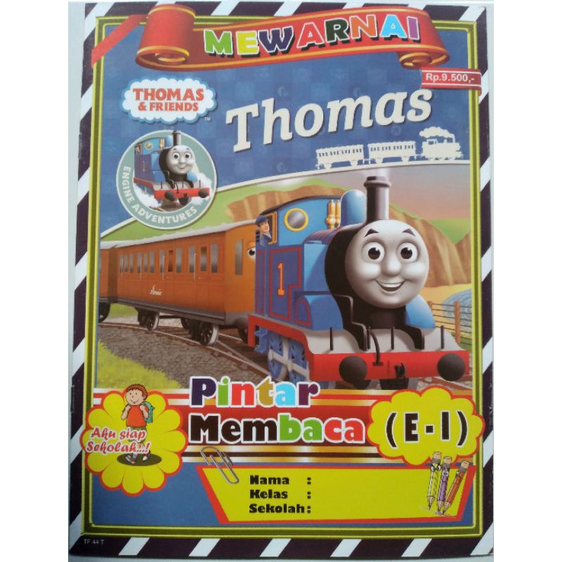 Buku Mewarnai Thomas Friends Shopee Indonesia
