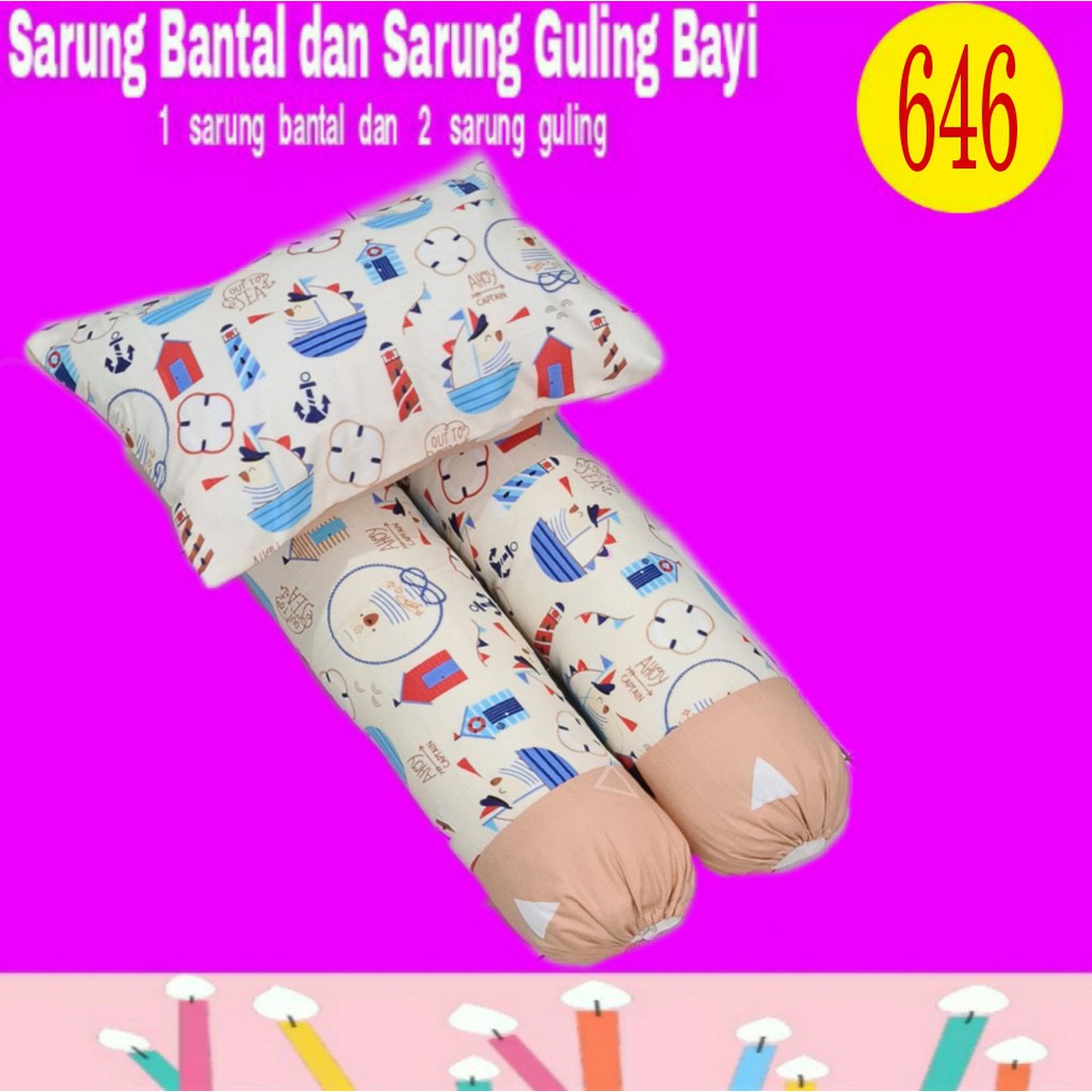 Bantal Guling Bayi / Baby Pillow Set / Bantal Bayi