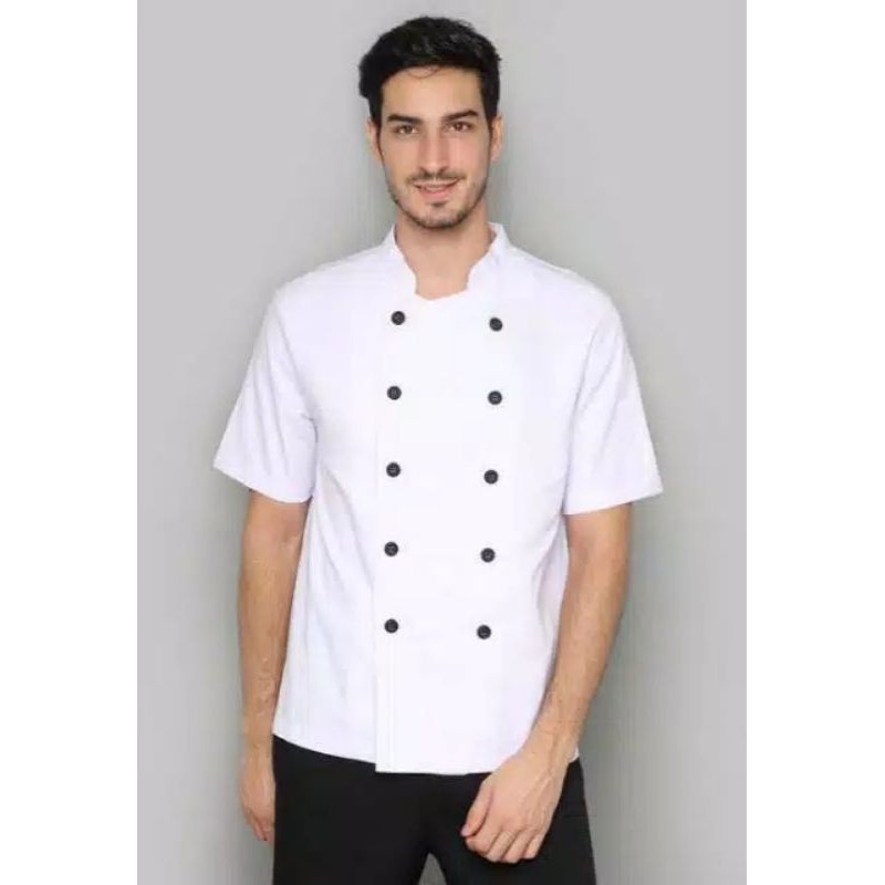 KEMEJA BAJU CHEF KOKI ( kode G.w )