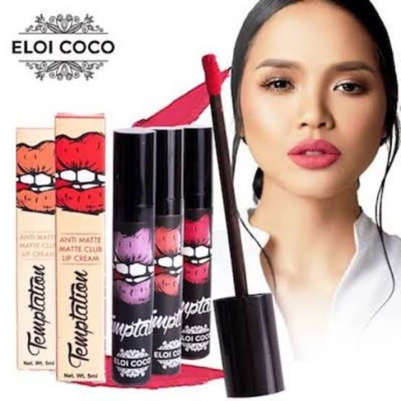 ELOI COCO TEMPTATION MATTE LIP CREAM  EXPIRED 10.2024