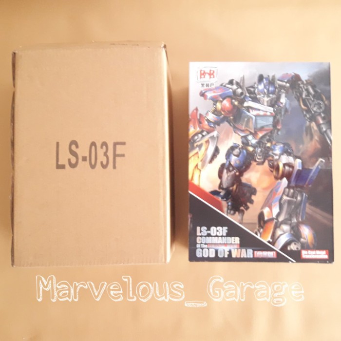 Transformers BMB LS-03F Optimus Prime KO MPM4 LS03F God Of War 2