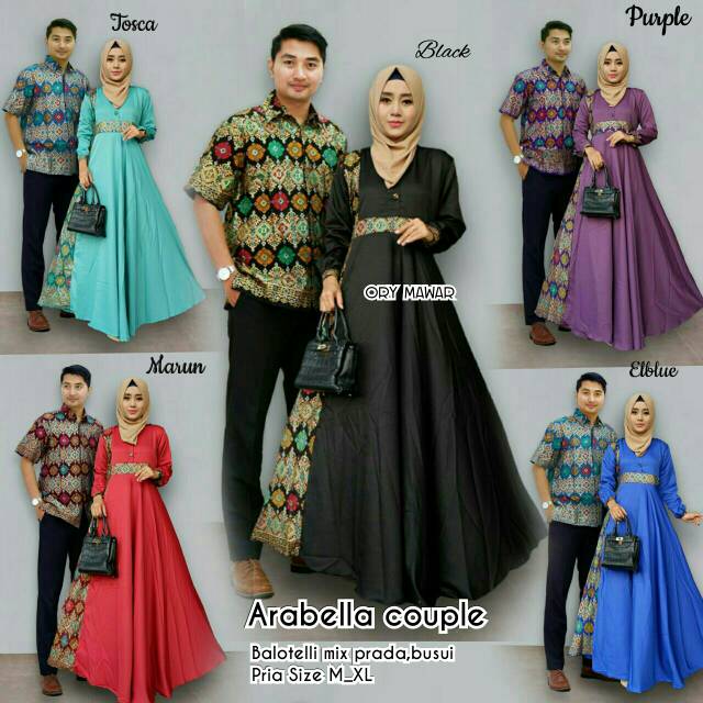 Baju Baju Batik Coupke Arabella / Batik Sarimbit (geser untuk melihat yang lain)