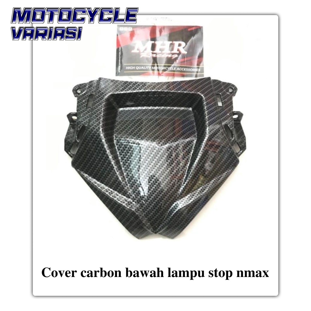 Cover carbon bawah lampu stop nmax 2020