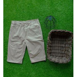 Celana 3/4 chino / slim fit pria