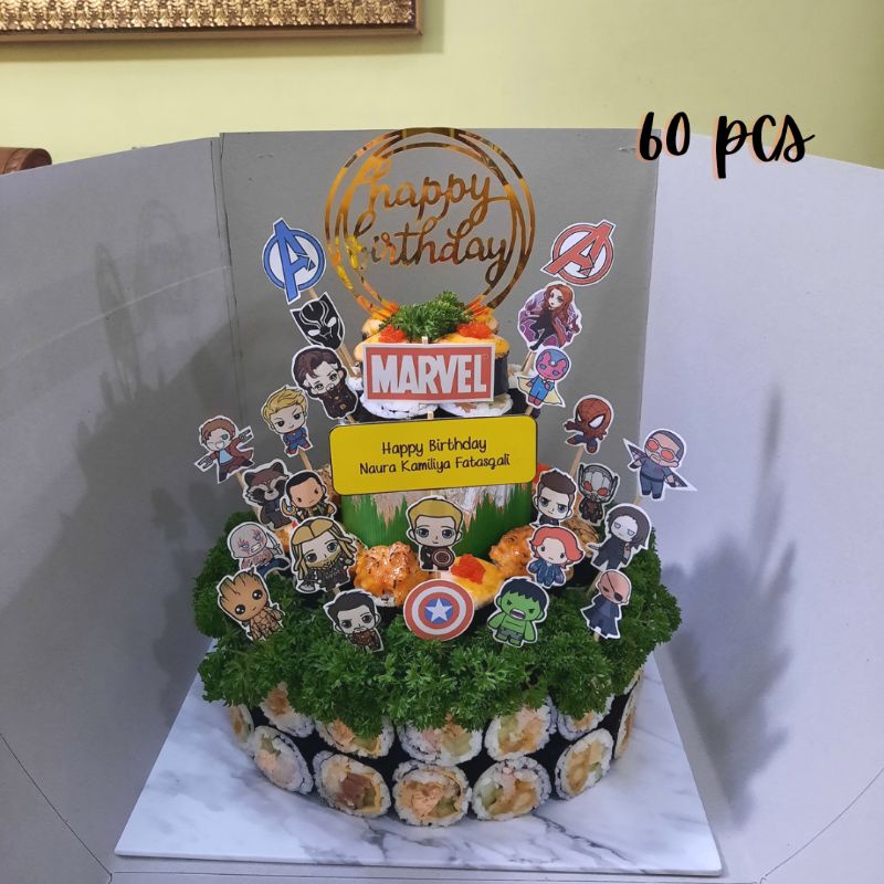 

SUSHI TOWER 60 - 80 PCS