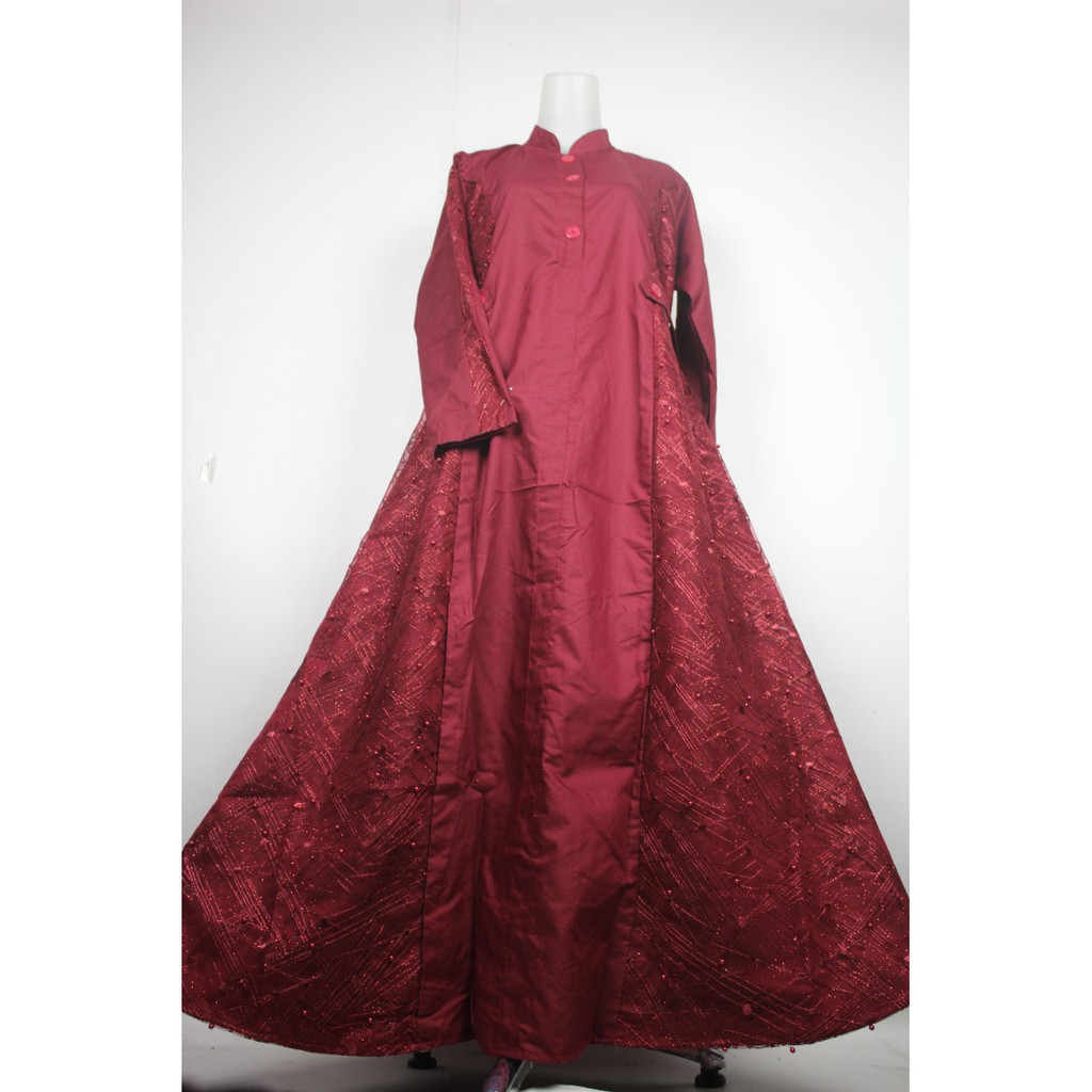 GAMIS toyobo brokat MIRANDA muslim muslimah terbaru style 2020 wanita remaja adem tuyobo original