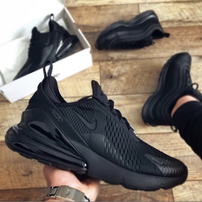 Sepatu Pria Nike airmax 270 triple black