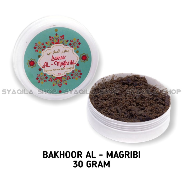 Bakhoor Al Magribi luxury Bukhur Almagribi Buhur Dupa Menyan Bakar 30g