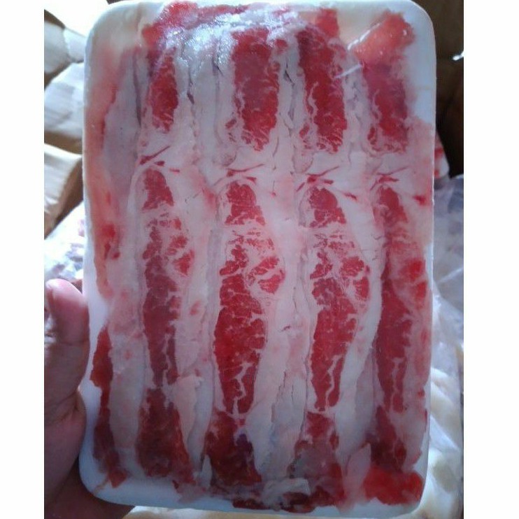 

BEEF SHORTPLATE MIX CL / BEEF SLICE 500g