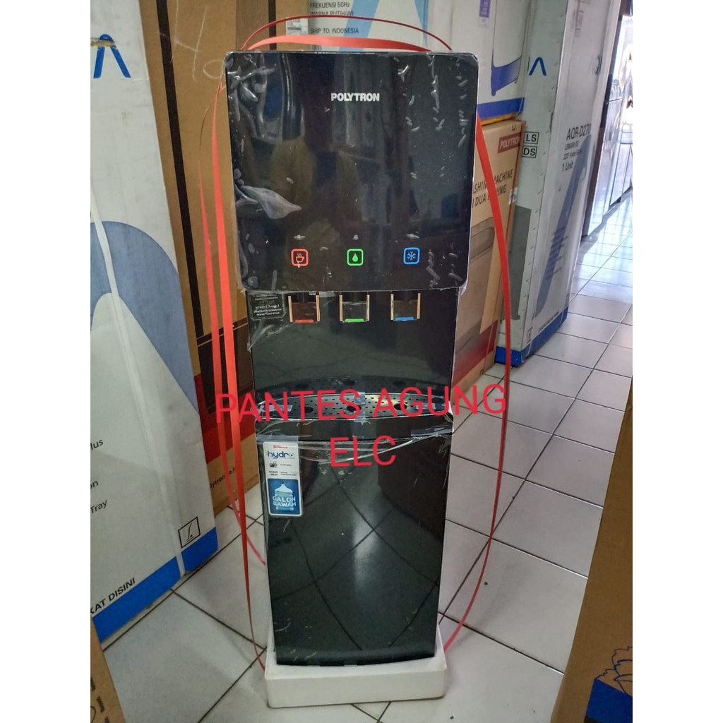 POLYTRON PWC 776 DISPENSER GALON BAWAH full hitam