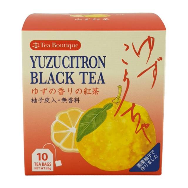 

sweet sakura tea black tea with yuzu citron