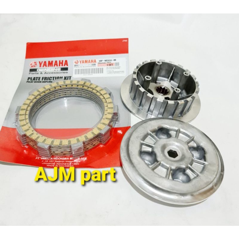 RUMAH KOPLING PLUS KAMPAS KOPLING SCORPIO SCORPIO Z 5BP ORI