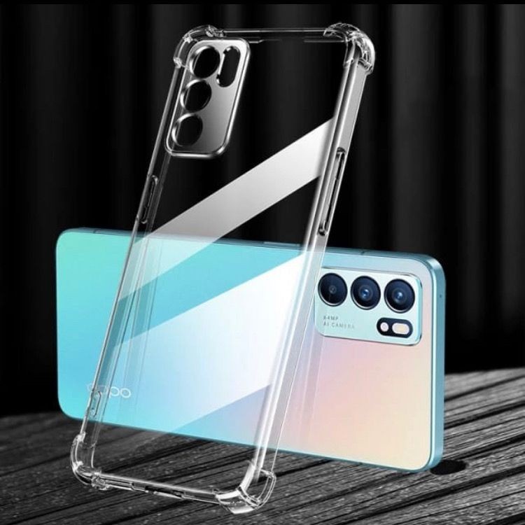 OPPO A76 A96 A95 A16 A15S A15 A53 A33 CASE SOFTCASE HD BENING CRACK TRANSPARAN CLEAR SILIKON LENTUR CASING ANTICRACK PREMIUM COVER PROTECT PELINDUNG KAMERA