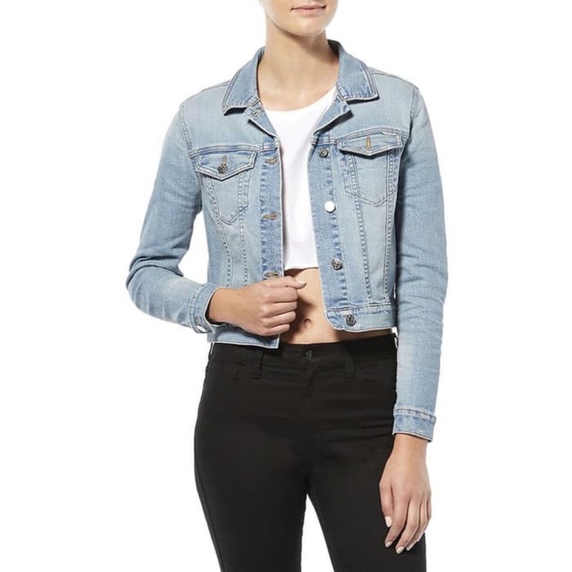 Riders by Lee Denim Jacket Basic Blue Original Jaket jeans Wanita