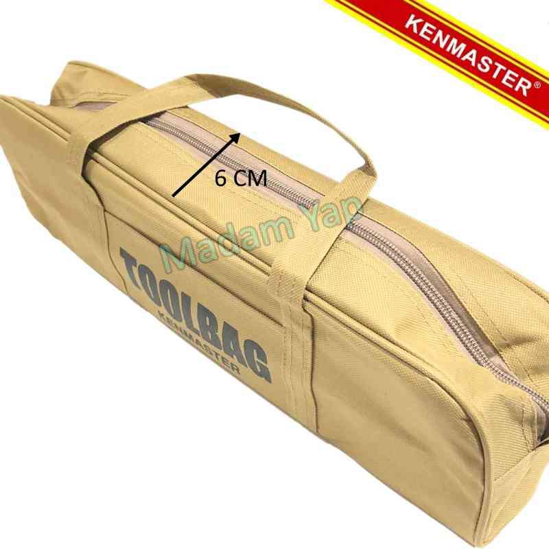 TOOLBAG KENMASTER COKLAT TOOL BAG TAS PERKAKAS KUNCI ALAT TUKANG