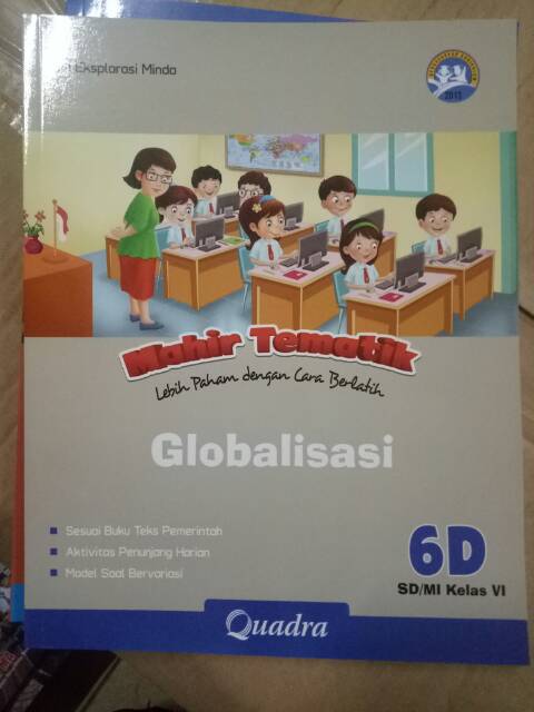 Original!!  Harga satuan Buku mahir tematik k13 penerbit Quadra kelas 1 sampe 6 semester 1 dan 2