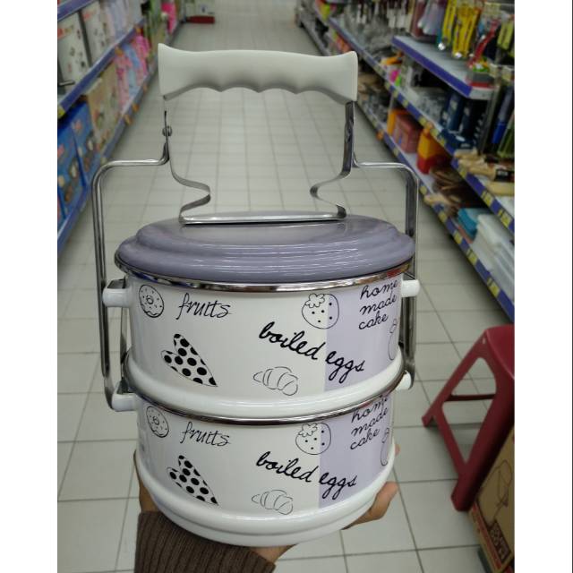 CHEFINA Rantang dua susun Double Foof Carrier