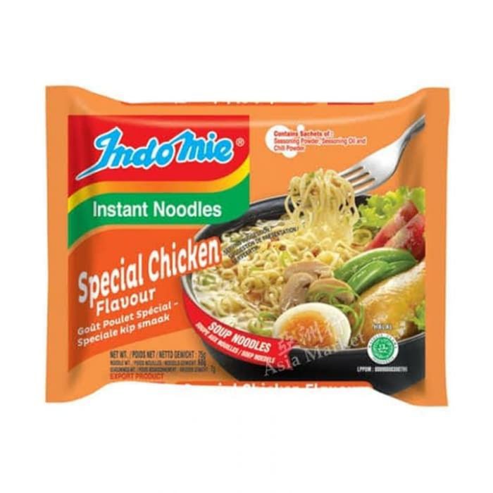 

Indomie Ayam Spesial banded [70 gr x 5 pcs] - AYAM SPECIAL