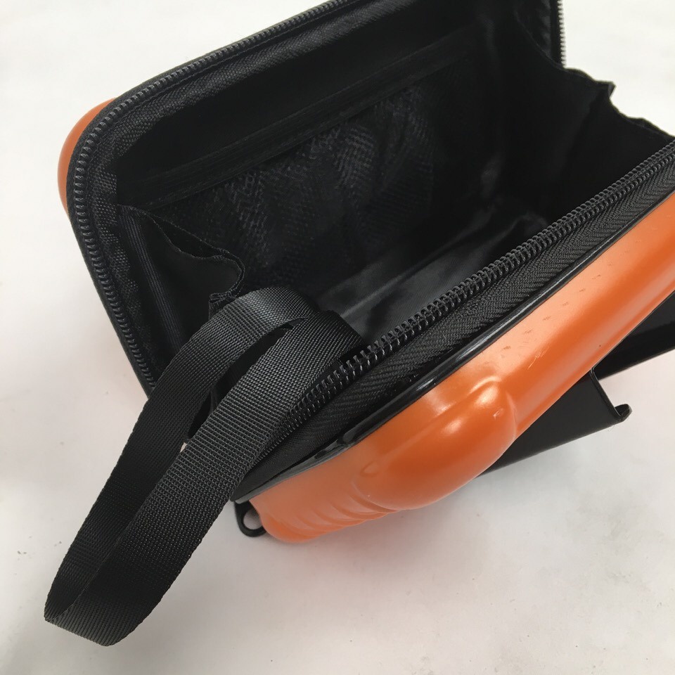 Tas Koper Sepeda bahan Anti Pecah asli Polos Mini TKPM Orange