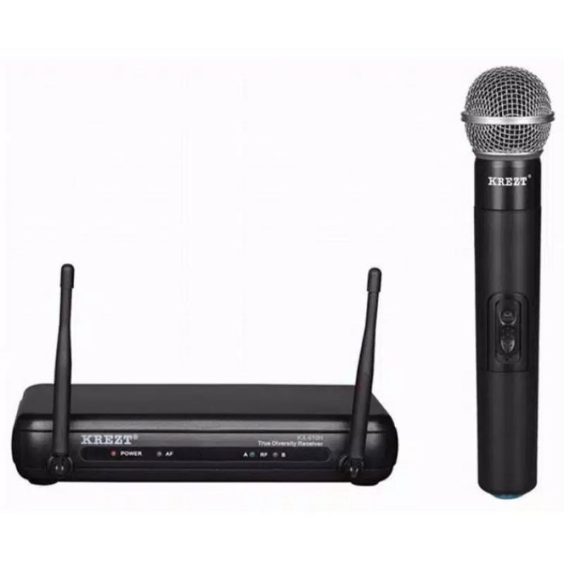 Mic Wireless Krezt KX 610 Original Single Mic