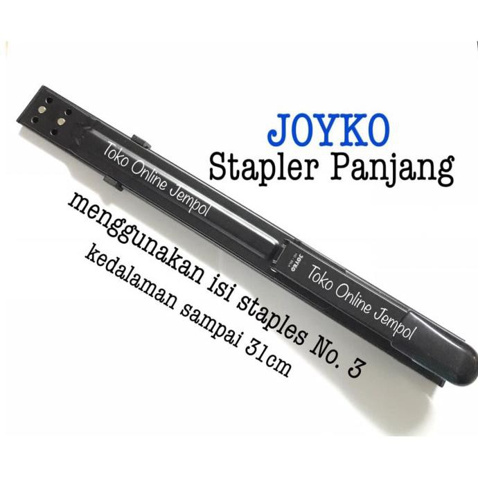

LONG STAPLER JOYKO HEKTER PANJANG TENGAH KERTAS HVS HD-35LA ATK1061JY
