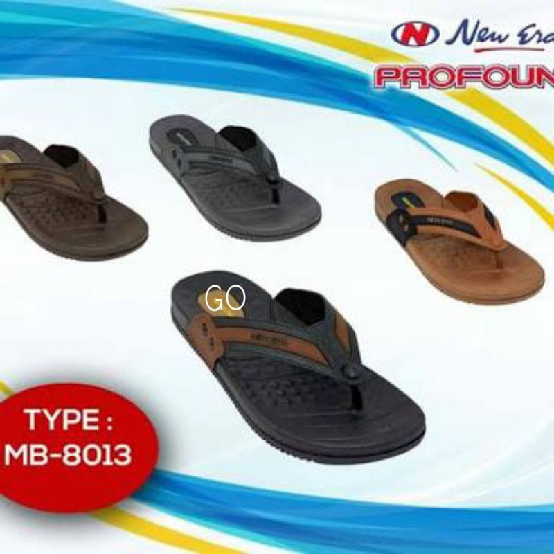 sogo NEW ERA MB 8013 SANDAL JAPIT Pria Sendal Karet Pria 40/43